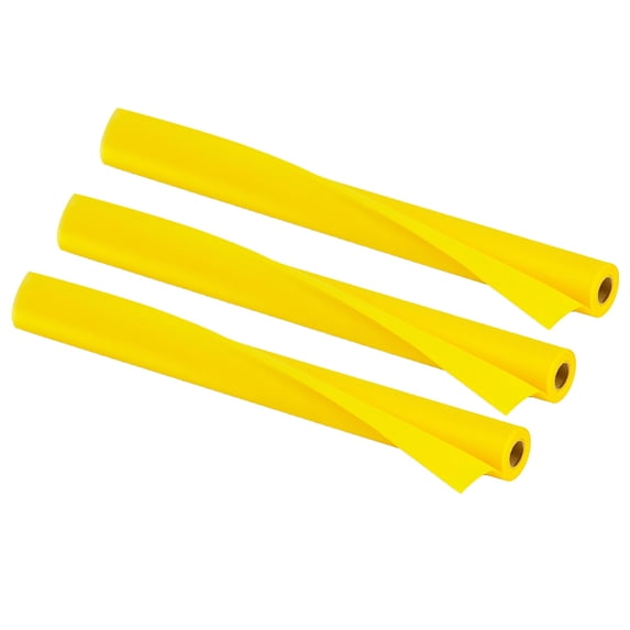 Smart Fab SMF1U382401870-3 Disposable Art & Decoration Fabric Roll, Yellow - 24 in. x 18 ft. - 3 Roll