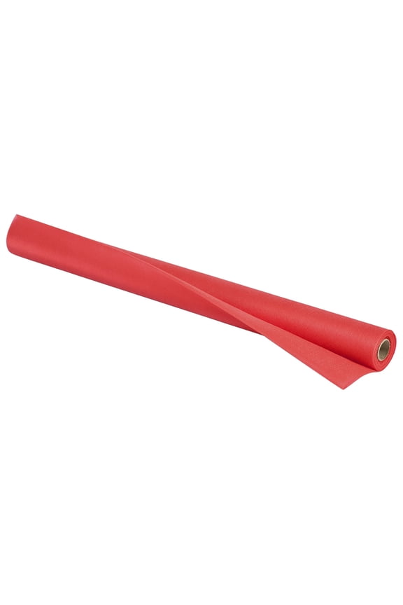 Non-Woven Fabric Roll, 24 In X 18 Ft, Red