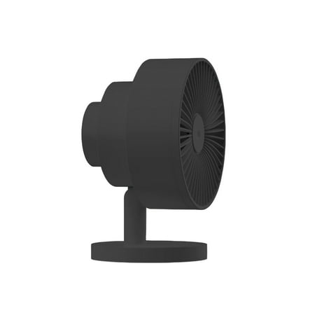Windmill Smart Whisper-Quiet Air Circulator and Fan with 5 speeds and Remote - Black