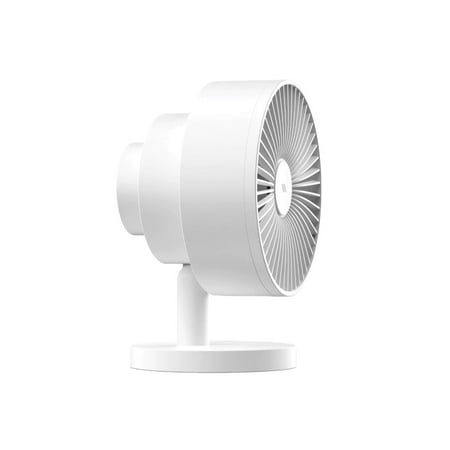 Windmill Smart Whisper-Quiet Air Circulator and Fan with 5 speeds and Remote - White