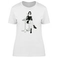 thumbnail image 1 of Smart Fashion Girl  T-Shirt Women -Image by Shutterstock, Female Medium, 1 of 2