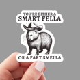thumbnail image 1 of Smart Fella Capybara Sticker, 1 of 4