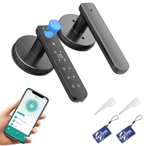 Smart Fingerprint Door Lock Biometric Keyless Entry Door Knob with Keypads by Gavdhe for Home
