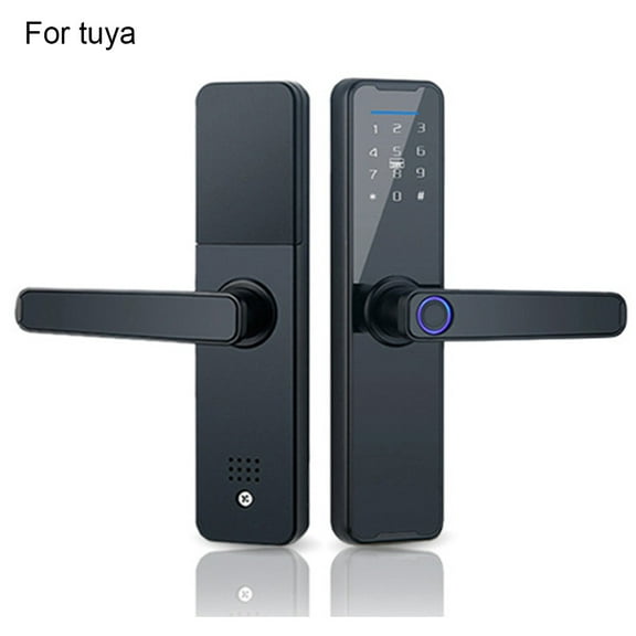Smart Fingerprint Door Lock: For Tuya App Control & Enhanced Security Mechanical For Wifi Smile Home