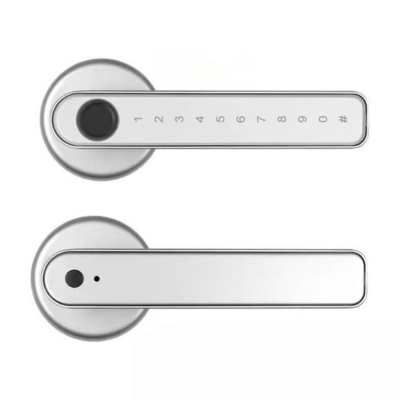 Smart Fingerprint Door Lock With APP Keyless Entry Door Lock Set With Keypads And Handle Electronic Code Deadbolt Lock ,Enhanced Security