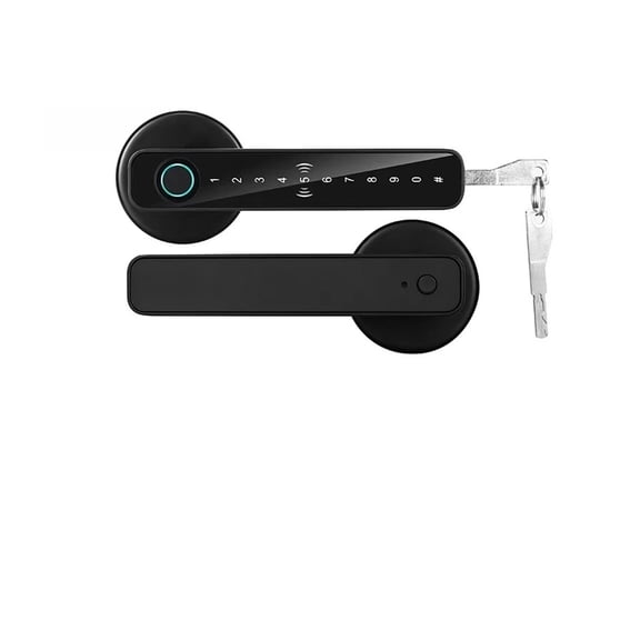 Smart Fingerprint Lock level Electronic Indoor Password/Key/Bluetooth Unlock Bathroom Bedroom ,Easy Installation