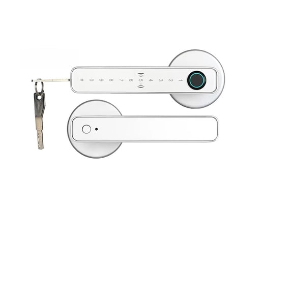 Smart Fingerprint Lock level Electronic Indoor Password/Key/Bluetooth Unlock Bathroom Bedroom ,Quick Installation