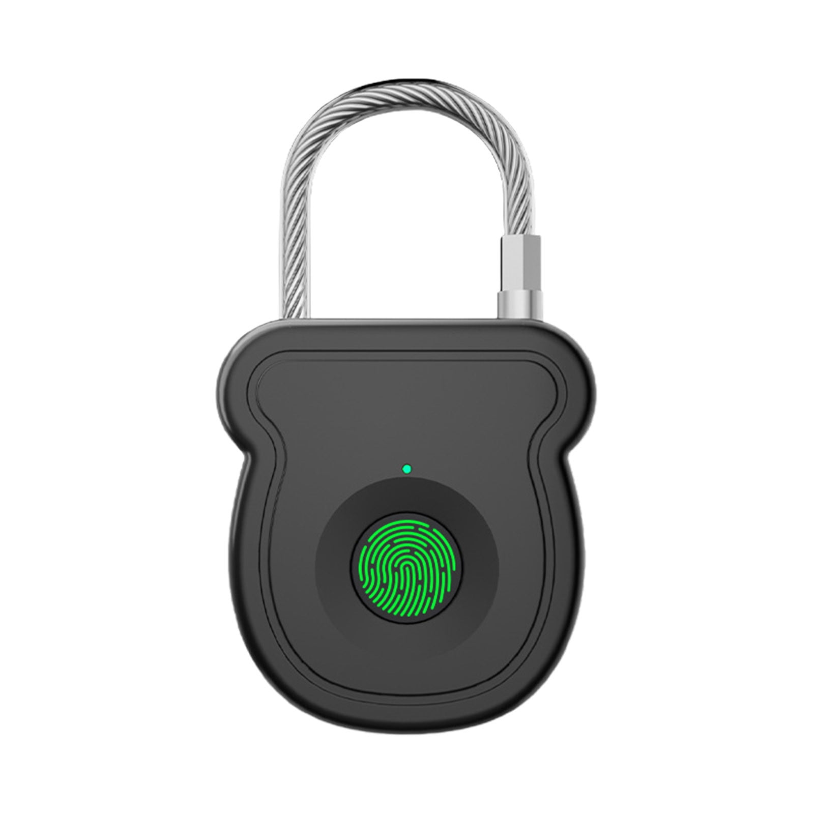 A Smart Fingerprint Padlock Luggage Stainless Steel Doors Cabinets ...