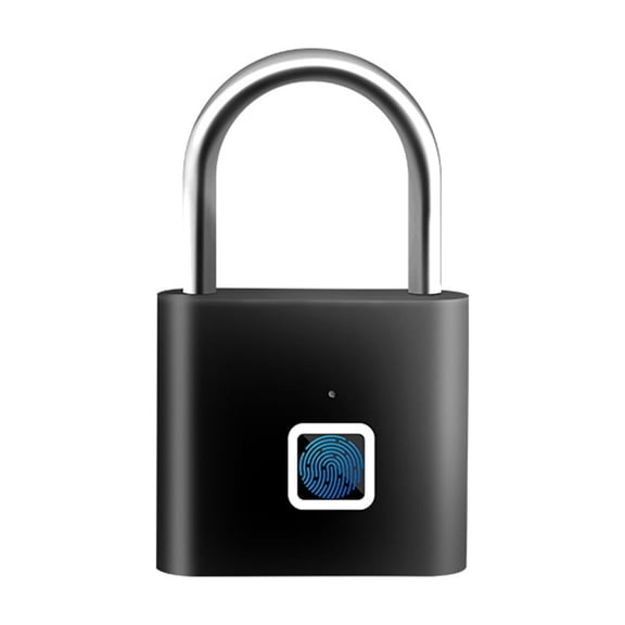 Smart Fingerprint Padlock Waterproof Keyless Door Lock USB Rechargeable Security for House Unlock ,Easy Installation