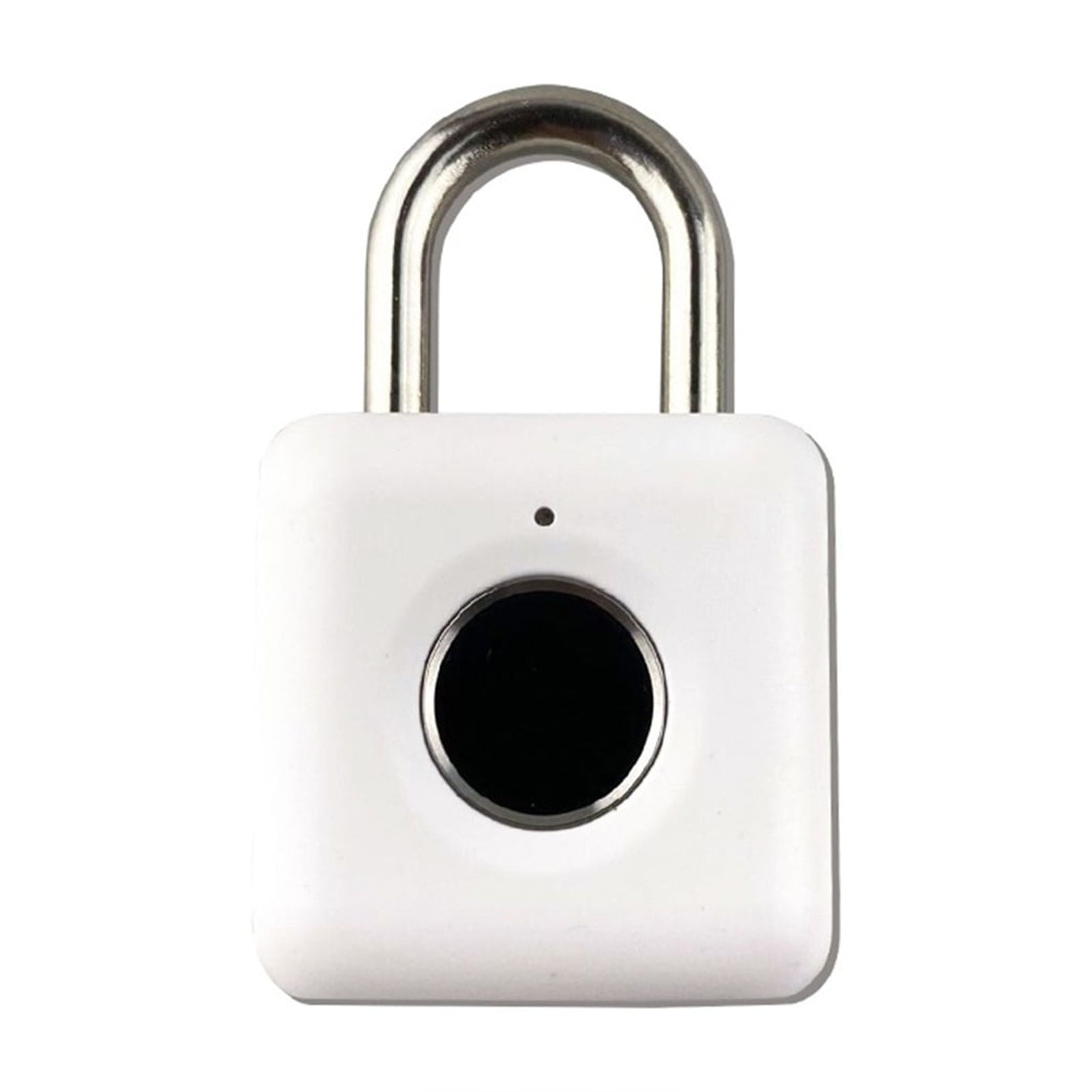 Smart Finrprint Padlock Quick Unlock Keyless USB Recharable Travel Case