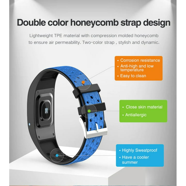 Smart Fit Sporty Fitness Tracker and Waterproof Swimmers Watch by VistaShops