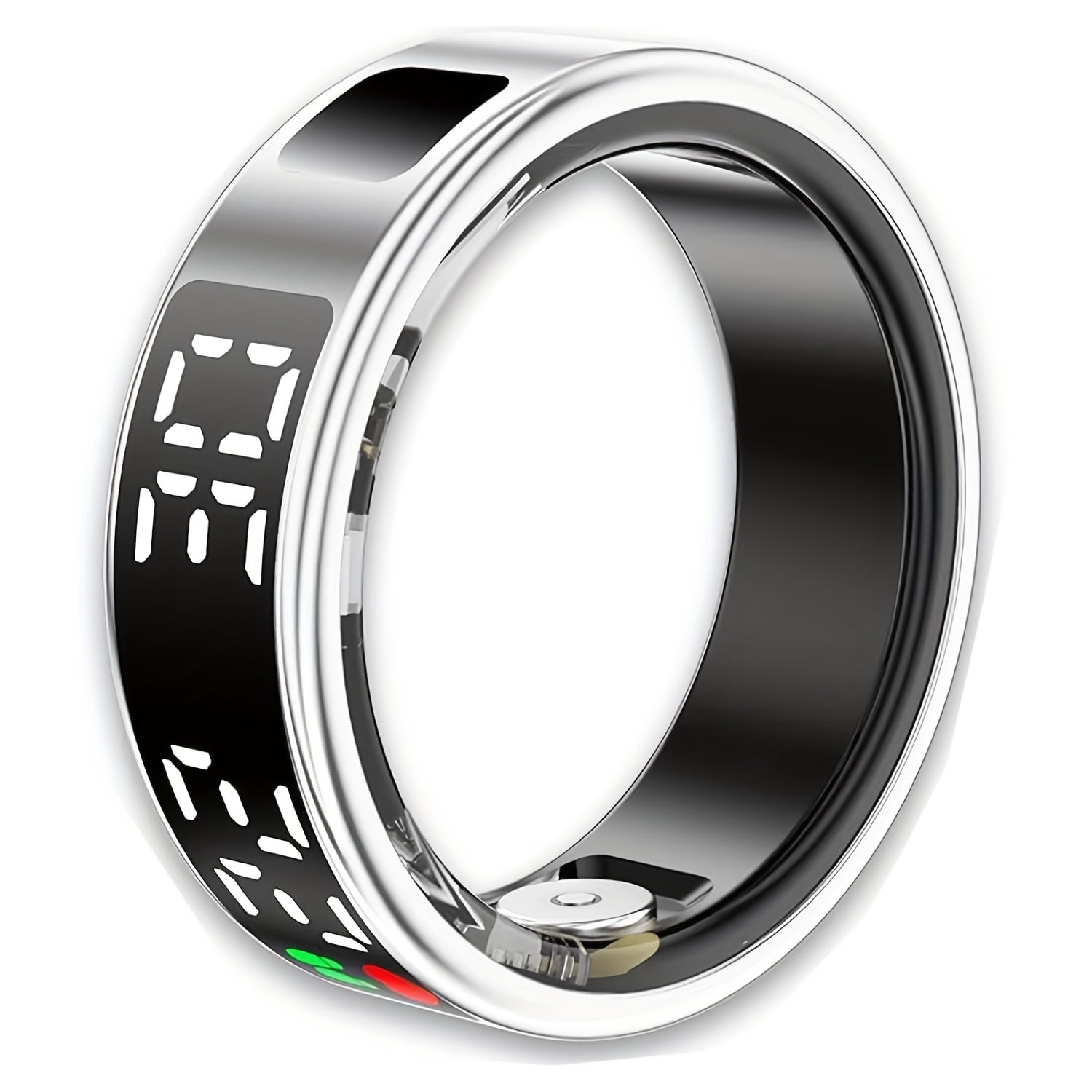 Smart Fitness Ring with Display, Touch Screen for Women Men, Activity ...