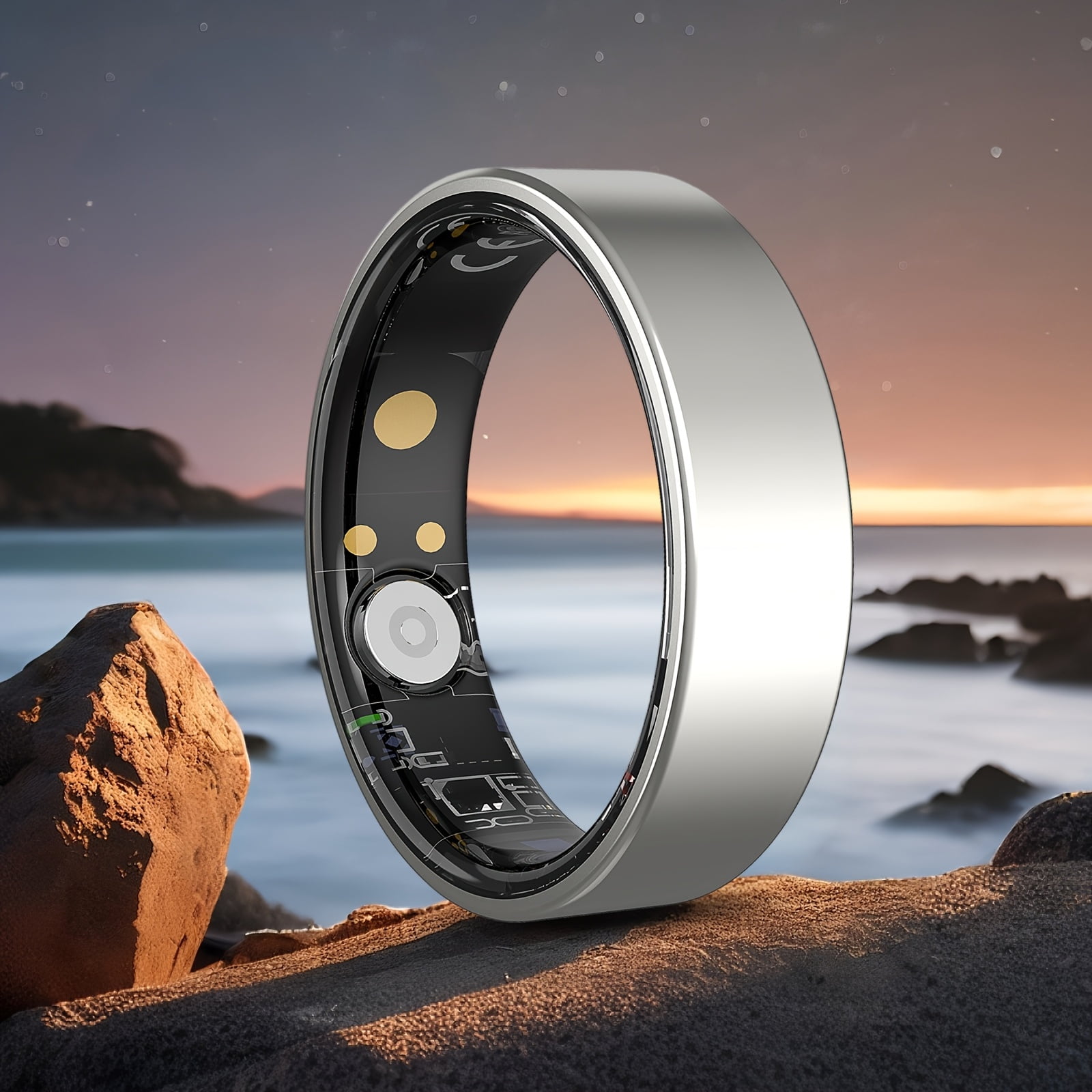 [Smart Fitness Ring] Wireless Smart Fitness Ring - Sports And Sleep ...