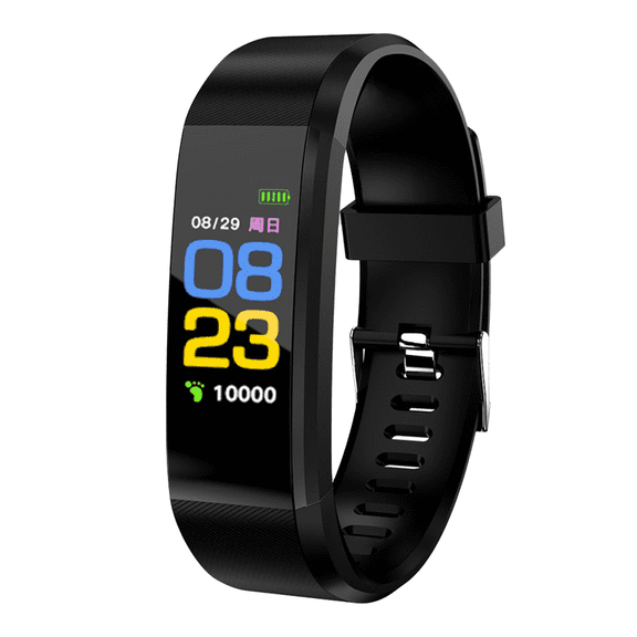Smart Fitness Tracker 115Plus with TFT Screen and Waterproof Design