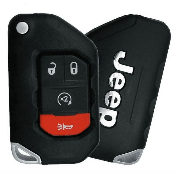 Smart Flip Key For JEEP Wrangler Gladiator 2018 - 2023 68416784AA OHT1130261 VLS