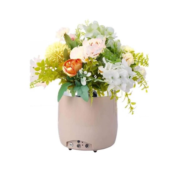 Smart Flower Pot with Bluetooth Speaker 4 Inch Indoor Planter