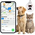 thumbnail image 1 of Smart GPS Tracker for Dogs|mini Easy to use Cat GPS Tracker|Waterproof and Drop-Proof|Real-time Positioning Smart Alarm pet Tracker|Extra Long Battery Life of 365 Day|No Subscription (Android & iOS), 1 of 4