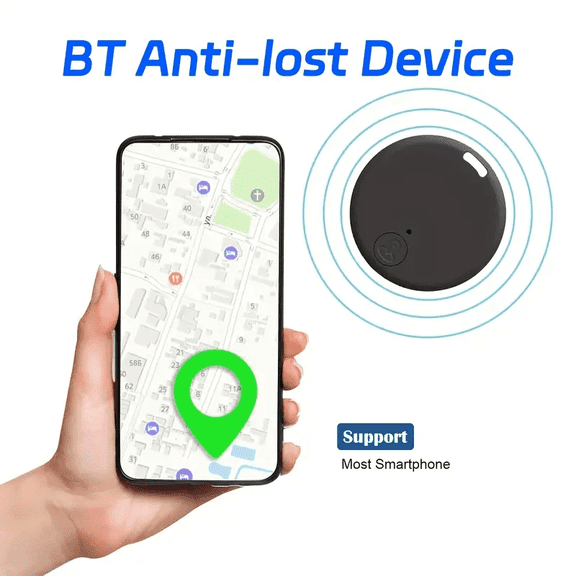 Smart GPS Tracker for Keys, Wallet, Pets & Luggage  Bluetooth Anti-Lost Device with 365-Day Battery, Alarm Finder & Remote Camera Control  Compatible with iOS & Android, No Monthly Fee