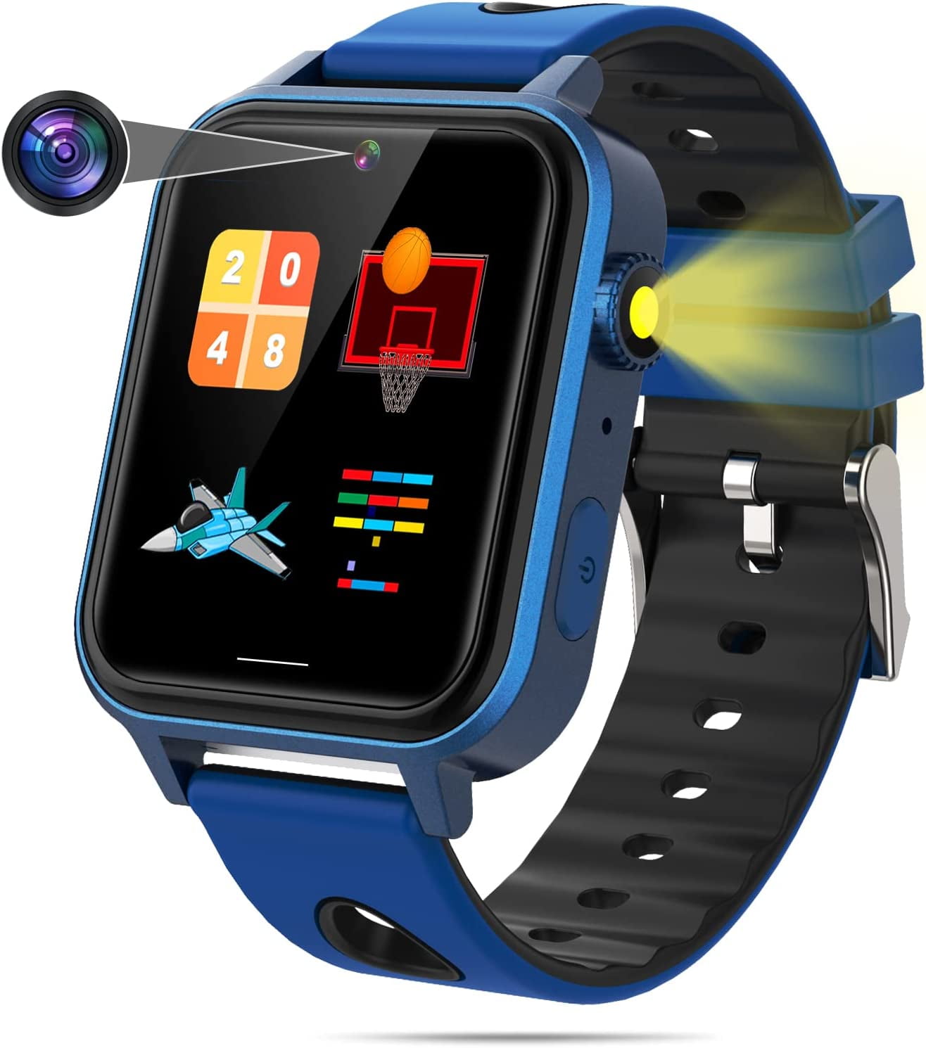 Smart Game Watch for Kids, A8 Kids Smart Watch with 18 Puzzle