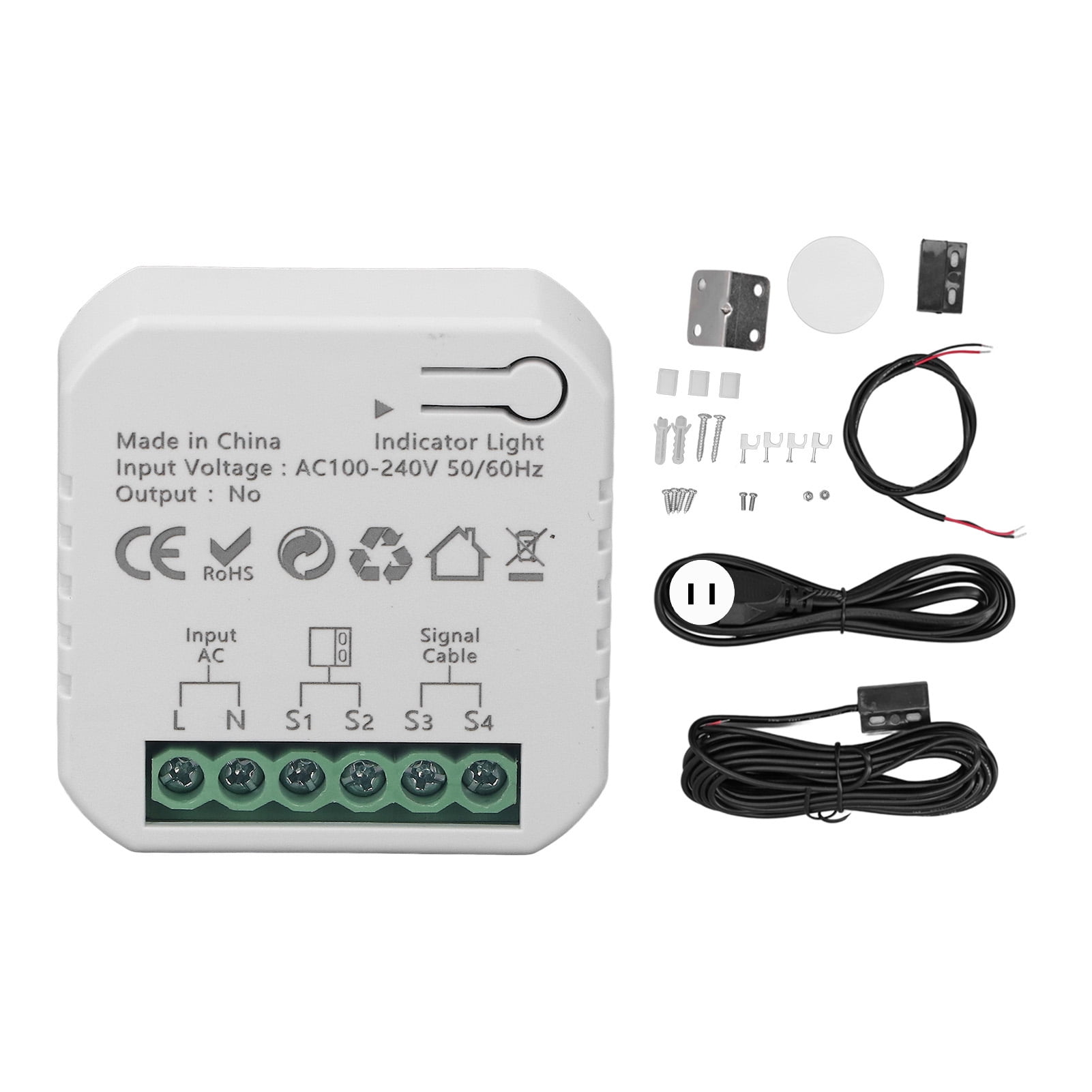 Smart Garage Door Controller for Zigbee APP Voice Remote Control