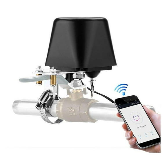 Smart Gas Water Valve Manually Open Valve Home Zigb Automatically Shut-Off Controller Support Smart Wireless Control