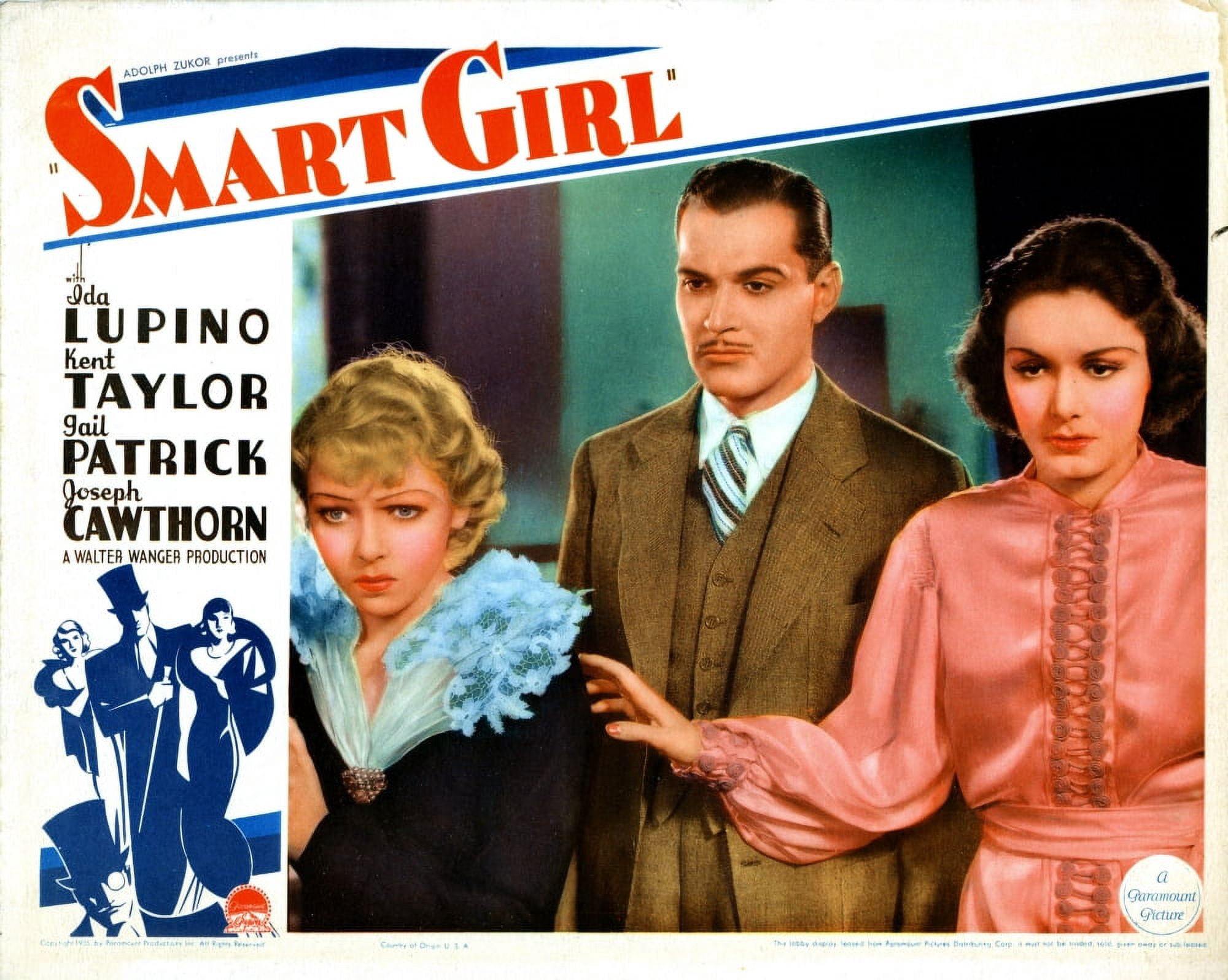 Smart Girl Canvas Art - (20 x 16)