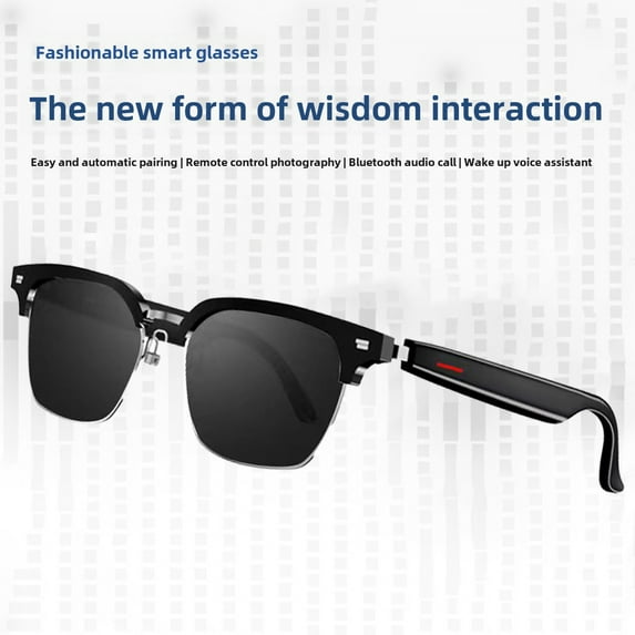 Smart Glasses Adult,Women's Audio Smart Sunglasses Navigation Call Music Unisex