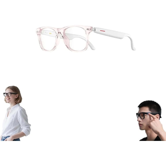 Smart Glasses, Ai Smart Glasses with HD Camera, Video Recording, Music Playback, Hands-Free Calling, for Home/Office/Outdoor
