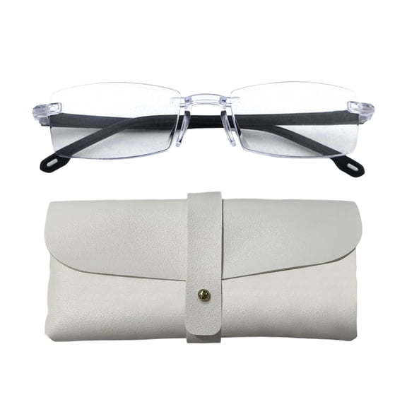 Smart Glasses Auto Focus Reading Blue Light Blocking Aid for Near Far Viewing Daily Wear Digital Use, 15x5x5 cm, White