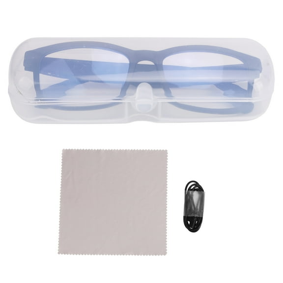 Smart Glasses, Blue Light Blocking 4 Hours Playback Time Sound Assistant Sunglasses Stable Connection Comfortable Wear Hands Free Calling For Running