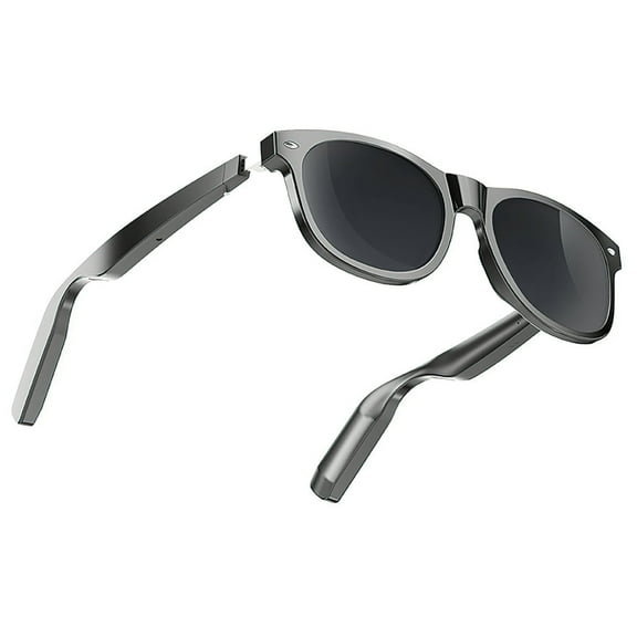 Foluu Smart Glasses- Blue Light Filtering & Polarized Sunglass - Low Latency Audio- Built-in Mic&Speakers, Touch&Voice Assistant