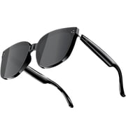 Smart Glasses with Bluetooth,AILKIN 8Hrs Playtime Blue Light Blocking Smart Bluetooth Sunglasses with Polarized Sunglasses U-V Protection,Anti Blue Light Lens AI Smart Glasses for Women,Men