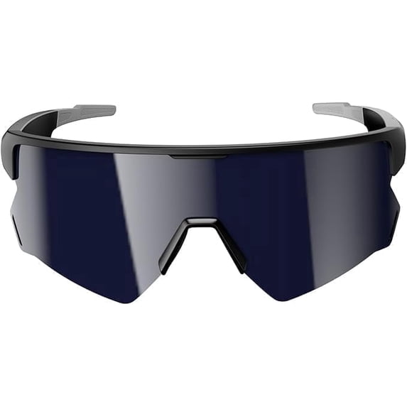 Smart Glasses, Bluetooth Cycling Glasses for Men and Women with Built-in Mic, Open-Ear Voice Control, Calling & Music, UV Protection, Magnetic Charging