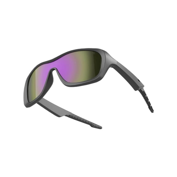 Smart Glasses, Bluetooth Sunglasses, AI Voice Translation Glasses for Music Calls, 99.9 UV Protection Anti-Fog for Outdoor Sports