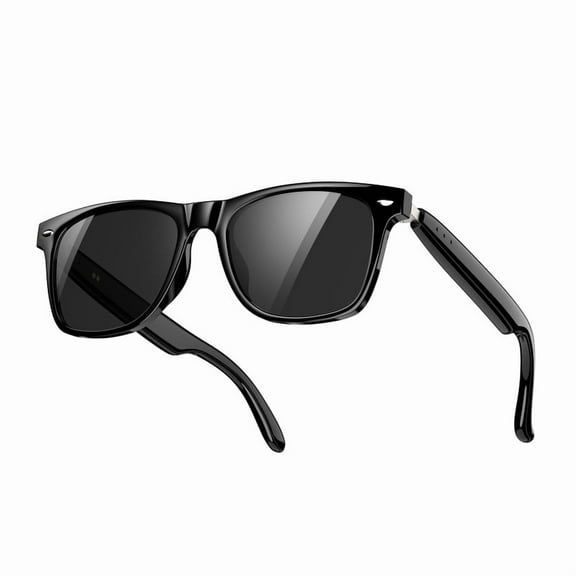 Smart Glasses Gen3 Bluetooth Sunglasses with Open Ear Speaker Voice Assistant Compatible Blue Light Blocking LensTouch Control,Voice Assistant Lightweight for Travel Work Business