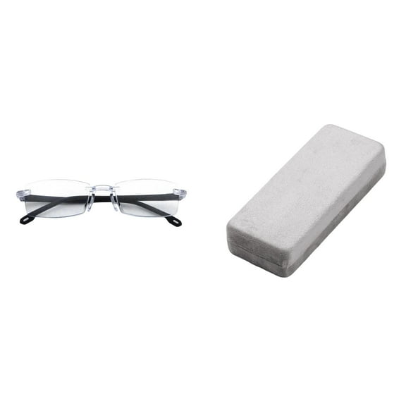 Smart Glasses for Men & Women Auto Focus Reading Glasses with Intelligent Zoom,Anti Blue Light,Photochromic Lenses for Computer,TV,and Presbyopia Relief (Incloud a Glass Case,Near Far Vision)