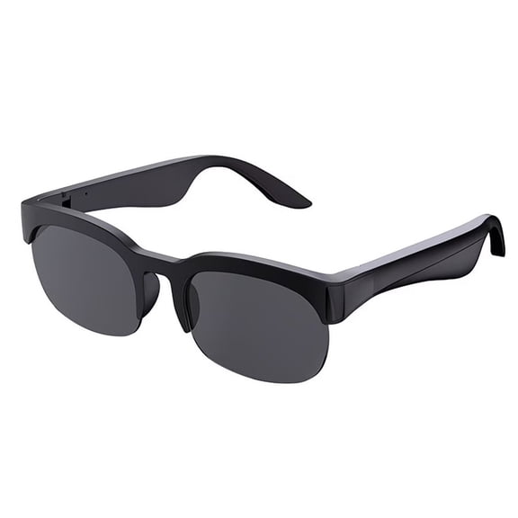 Smart Glasses, Polarized Bluetooth Sunglasses, Built-in Mic & Speakers, Voice Assistant, UV Protection, Bluetooth Glasses for Office, Driving, Cycling Outdoor Sports