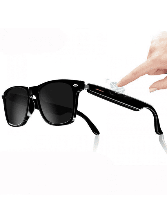 Smart Glasses,Remote Camera &Bluetooth Call & Music Sunglasses Headset Headphone