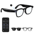 thumbnail image 1 of Domars Smart Glasses with 8MP Camera & ChatGPT AI, Real-Time Translation, Bluetooth/Wi-Fi, ENC Noise Canceling, Voice/Touch Control, Music Player, 270mAh Battery, 1 of 7