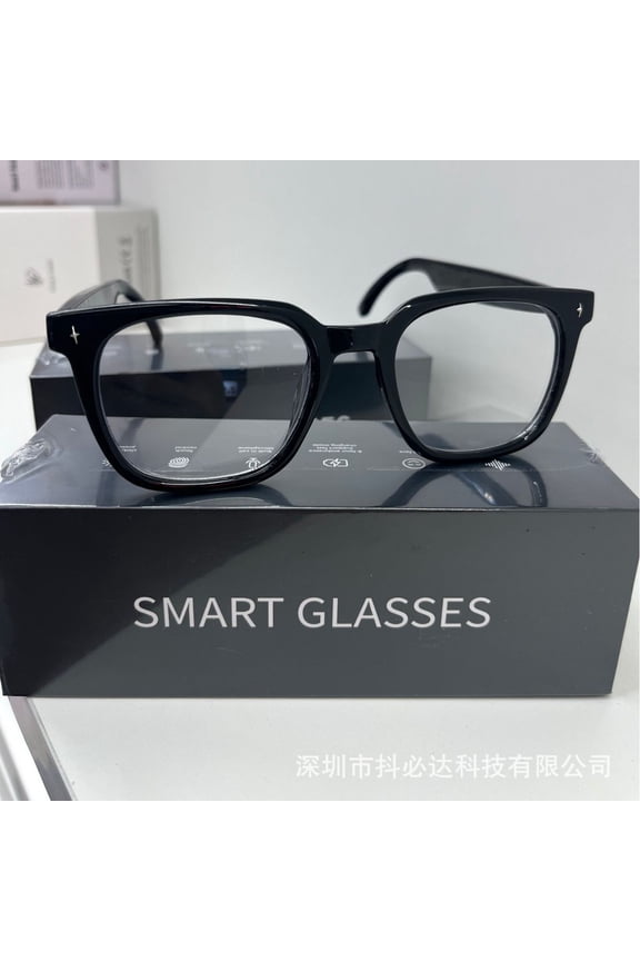 Smart Glasses with Bluetooth - Unisex Sports Sunglasses with Magnetic Lens, Bone Conduction Headphones, Sunlight Readable Display, UV400 Protection