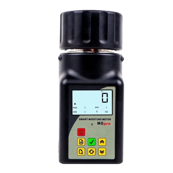 Smart Grain Moisture Meter For 25 Kinds Corn Rice Wheat Peanut Coffee Bean Seeds Pea Hygrometer Humidity Tester