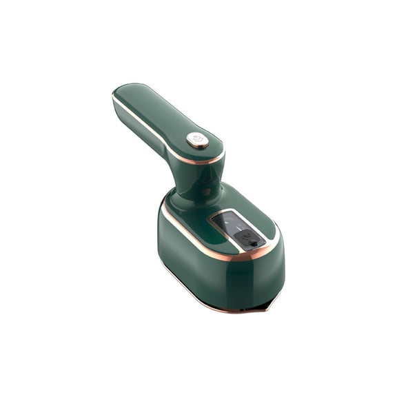 Smart Handheld Clothing Steamer for Travel, Portable Mini Steam Iron with Rotatable Handle, 2-in-1 Dry and Wet Ironing Machine for Fast Wrinkle Removal, Compact Fabric Styler, Elegant Purple