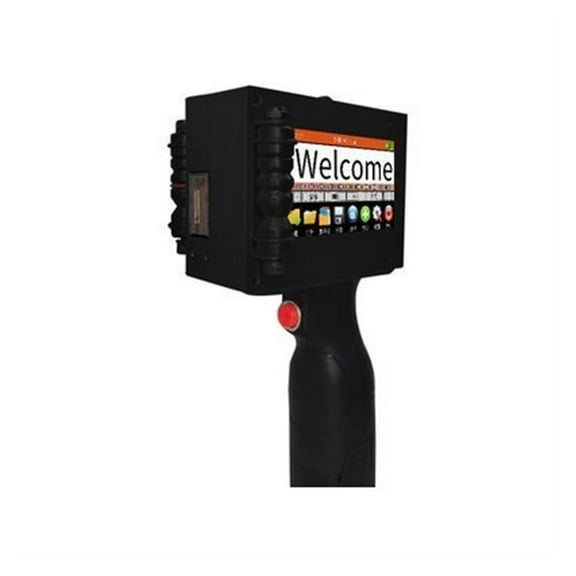 Smart Handheld Inkjet Printer 25mm Large Character Automatic Packaging Bag Barcode Date Coding Machine ,Easy to Use