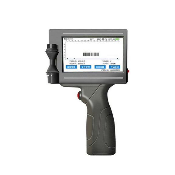 Smart Handheld Inkjet Printer Small Automatic Coding Machine Assembly Line Label Packaging Bag Qr Code Barcode Logo Printer ,Complete Kit