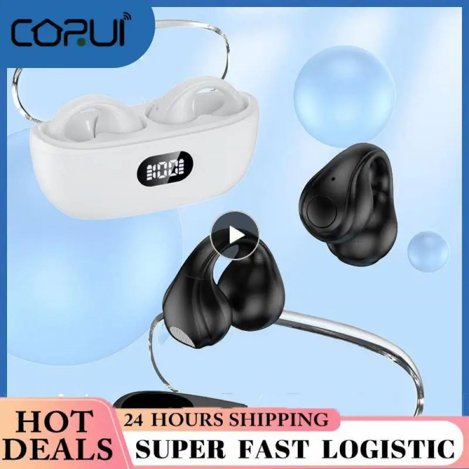 Smart Headphones Advanced Crystal Clear Sound Wireless Ergonomic
