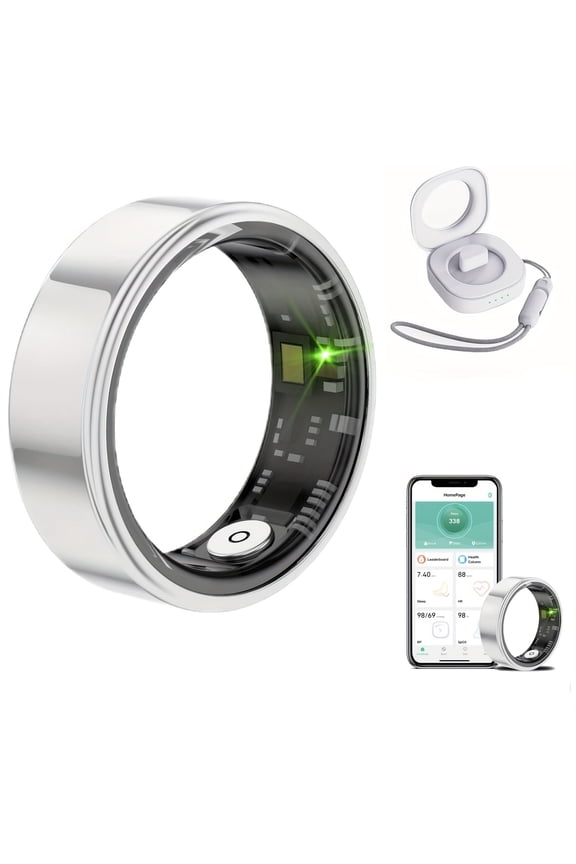 Smart Health Tracker, Suitable For Both Men And Women, Can Be Worn As A Sleep Tracker - Step Count, Distance, Stress, Exercise Tracking Device