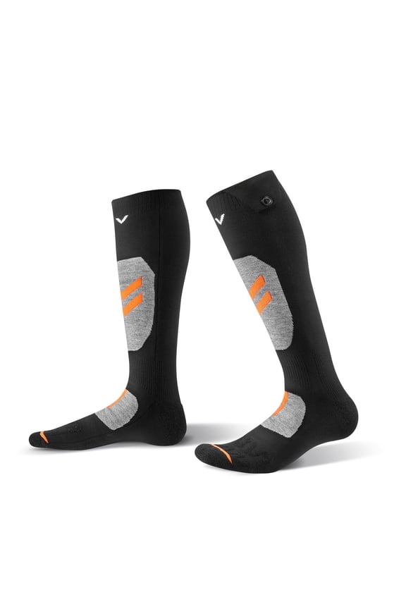 Smart Heated Socks with App Control,5000mAh Rechargeable Battery for Winter Hiking,Camping,and Cold Weather Outdoor Gear