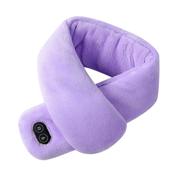 Smart Heating Neck Scarf with Vibration Massage for Men and Women, Soft Polyester Microfleece, Three Heating Modes, Four-Speed Massage, Outdoor Activities Essential