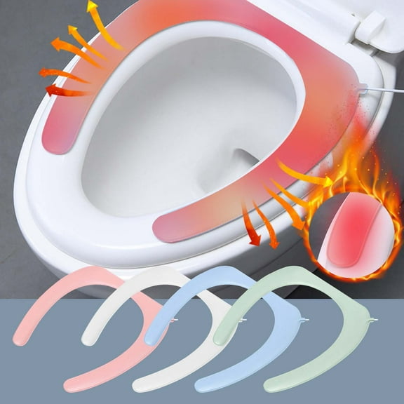 Smart Heating Toilet Seat Pad, Automatic Constant Temperature Cushion With Easy Installation For Cold Winter Bathrooms