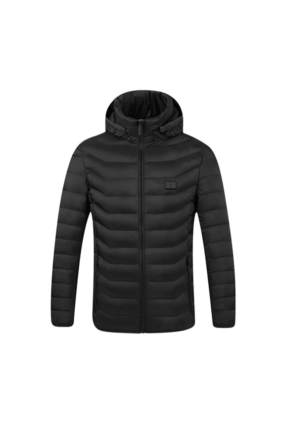 Smart Heating USB Jacket for Men and Women, Intelligent Heating Coat with Long Sleeves and Temperature Control for Winter Warmth and Comfort